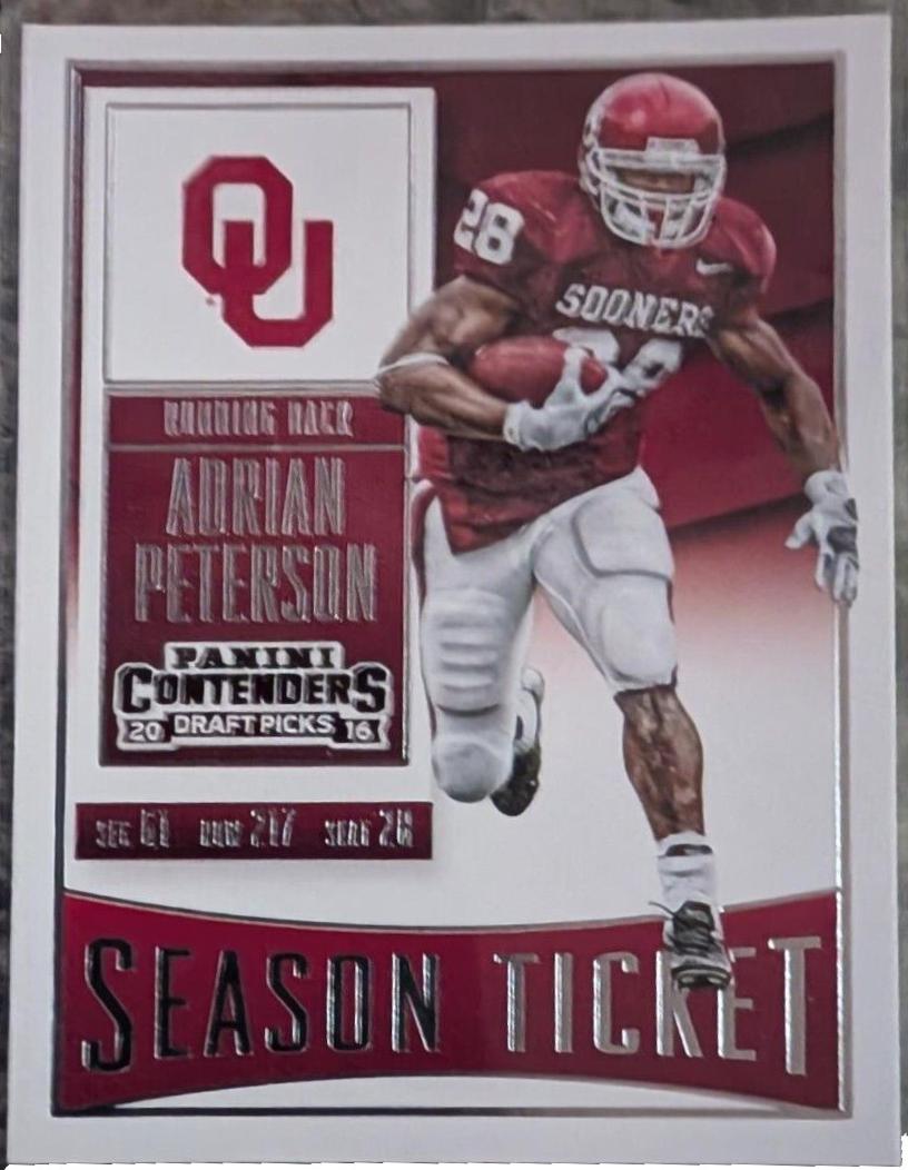 Adrian Peterson [Bowl Ticket] #3