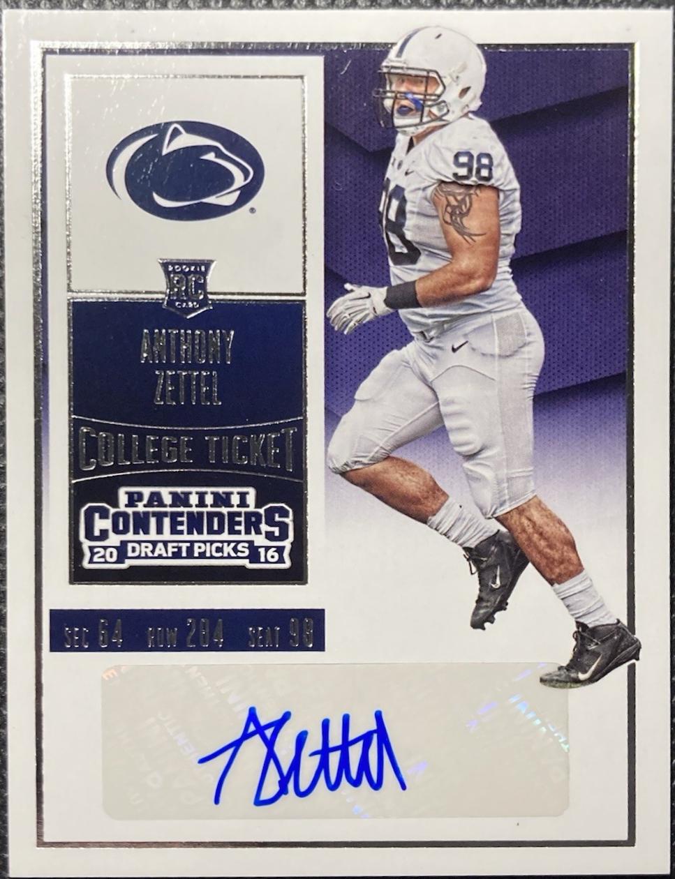 Anthony Zettel [Playoff Ticket] #237
