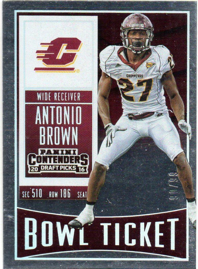 Antonio Brown [Bowl Ticket] #10
