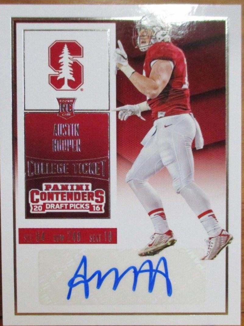 Austin Hooper [Red Jersey Autograph] #144