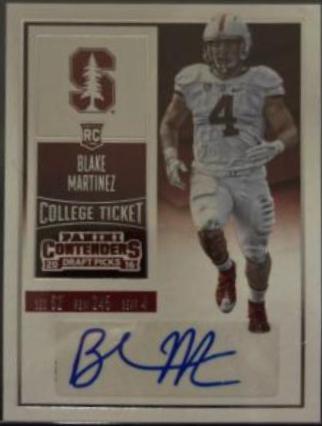 Blake Martinez [Playoff Ticket] #247