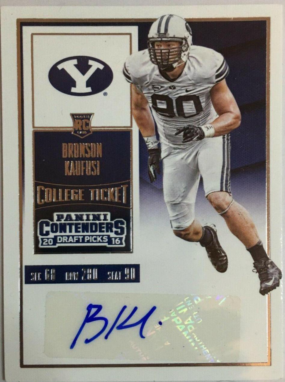 Bronson Kaufusi [Autograph] #284