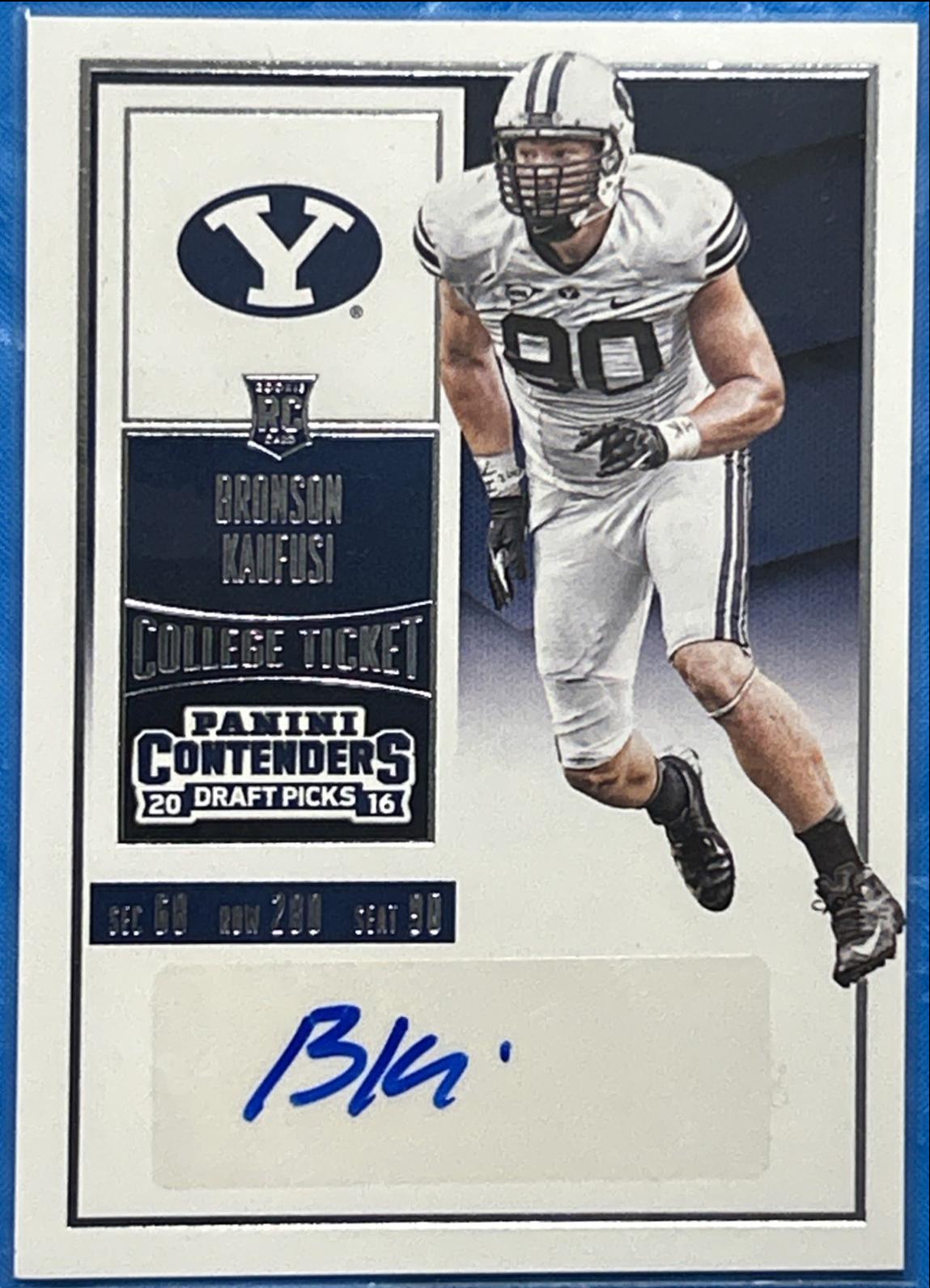 Bronson Kaufusi [Playoff Ticket] #284
