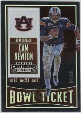 Cam Newton [Bowl Ticket] #17