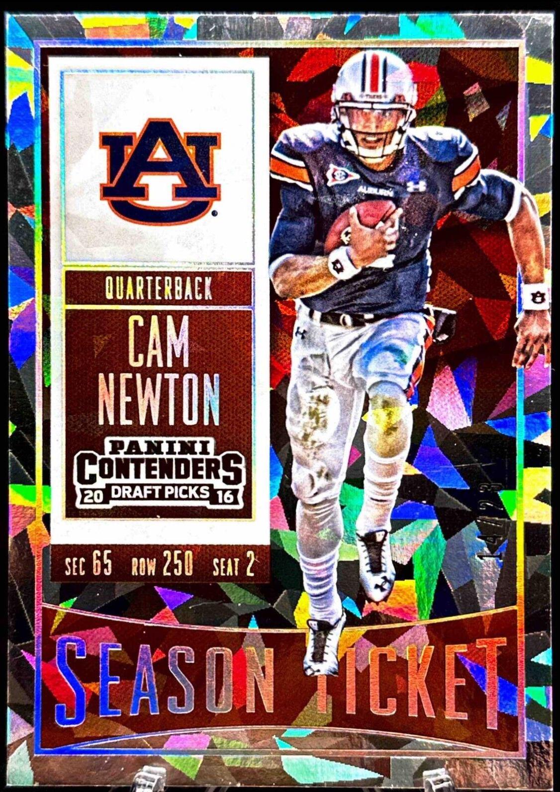 Cam Newton [Cracked Ice] #17