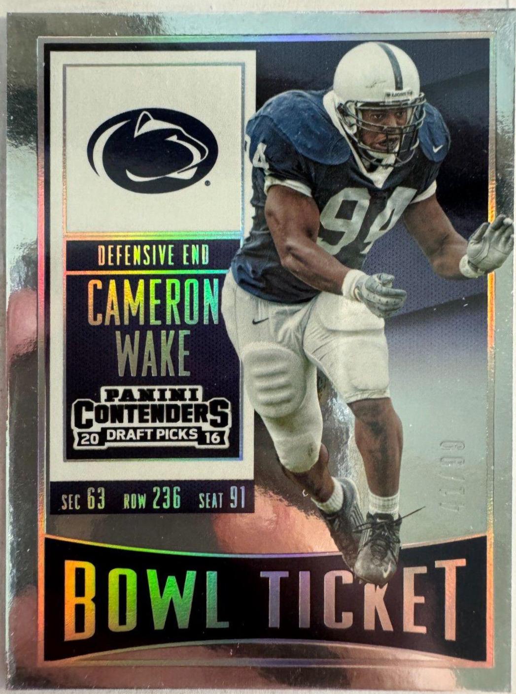 Cameron Wake [Bowl Ticket] #18