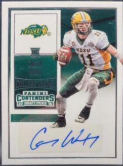 Carson Wentz [White Jersey Autograph Playoff Ticket] #127