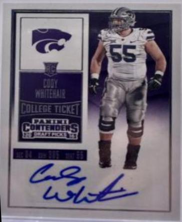 Cody Whitehair [Playoff Ticket] #252
