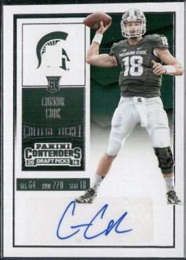 Connor Cook [Green Jersey Autograph] #103
