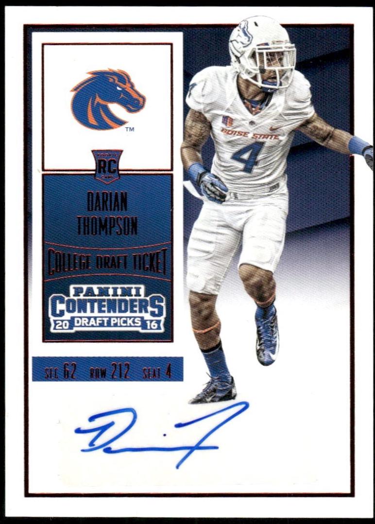 Darian Thompson [Playoff Ticket] #206
