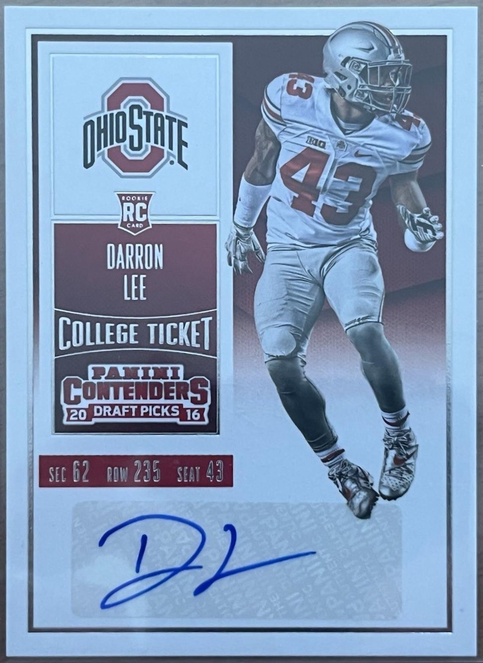 Darron Lee [Playoff Ticket] #178