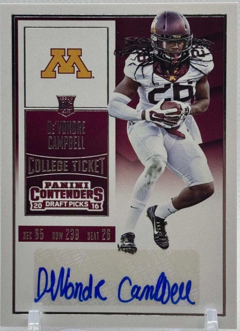 De'Vondre Campbell [Playoff Ticket] #297