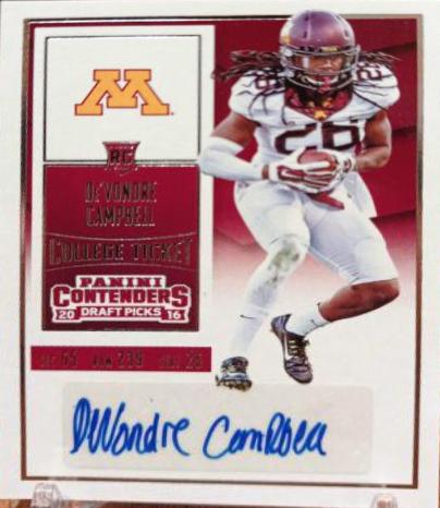 De'Vondre Campbell [Red Foil] #297