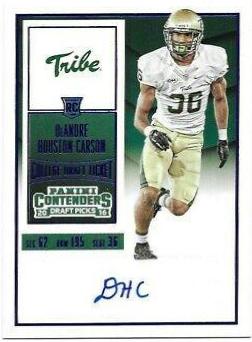 DeAndre Houston Carson [Blue Foil] #300
