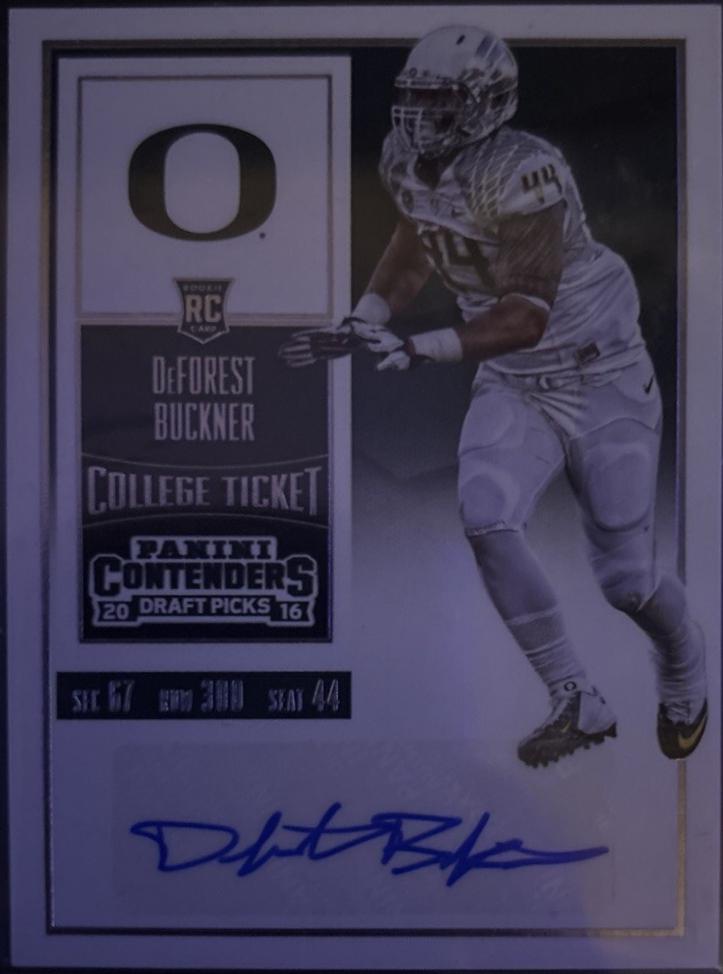 DeForest Buckner [Playoff Ticket] #169