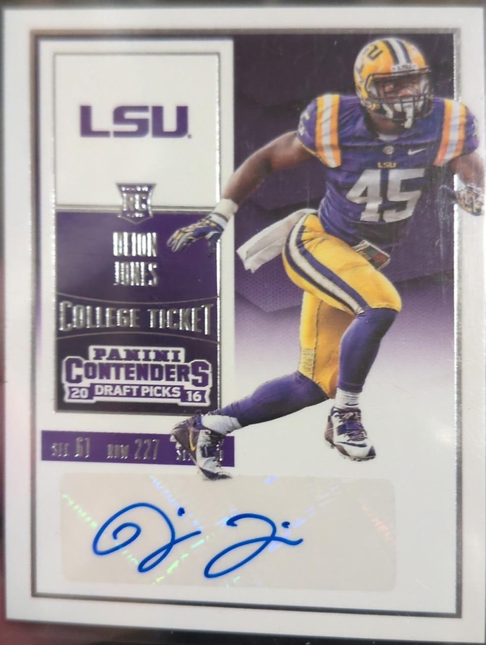 Deion Jones [Playoff Ticket] #308