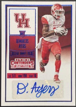 Demarcus Ayers [Blue Foil] #325