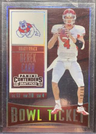 Derek Carr [Bowl Ticket] #29