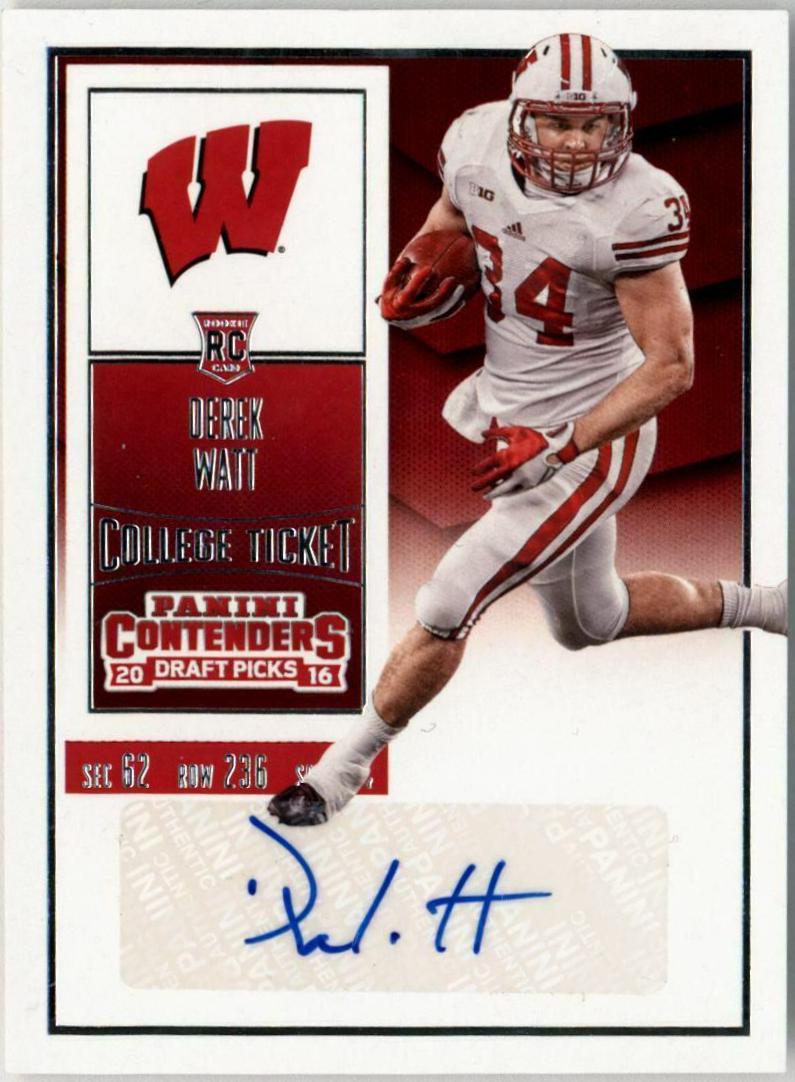 Derek Watt [Autograph] #310