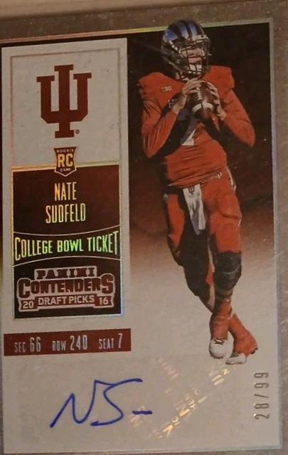 Nate Sudfeld [Bowl Ticket] #268