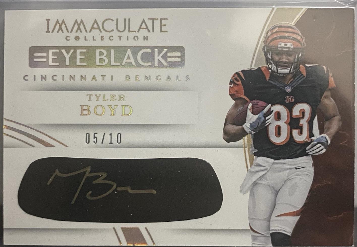 Tyler Boyd [Gold Rookie Autograph] #TB