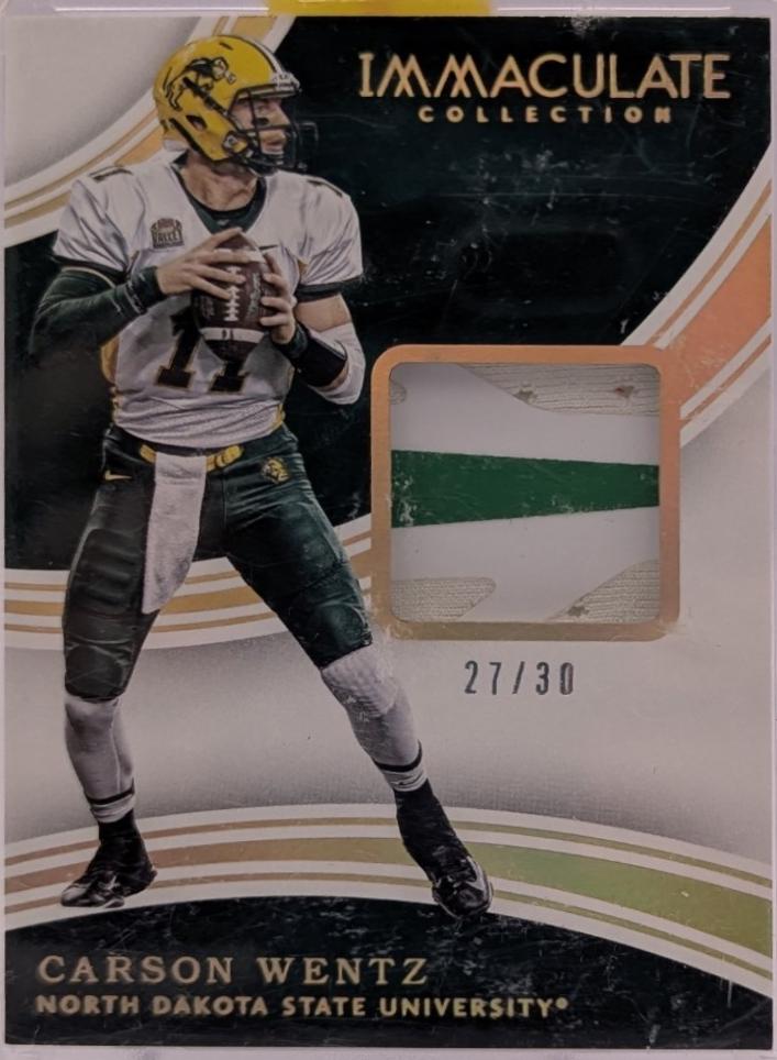Carson Wentz [Brand Logo] #GL-CW