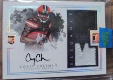 Corey Coleman [Helmet & Nameplate Autograph] #155