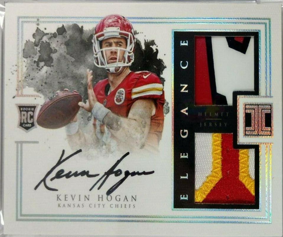 Kevin Hogan [Helmet & Nameplate Autograph] #188