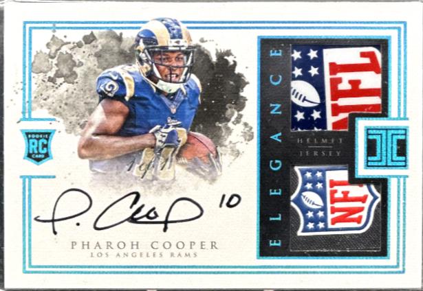 Pharoh Cooper [Helmet & Nameplate Autograph] #178
