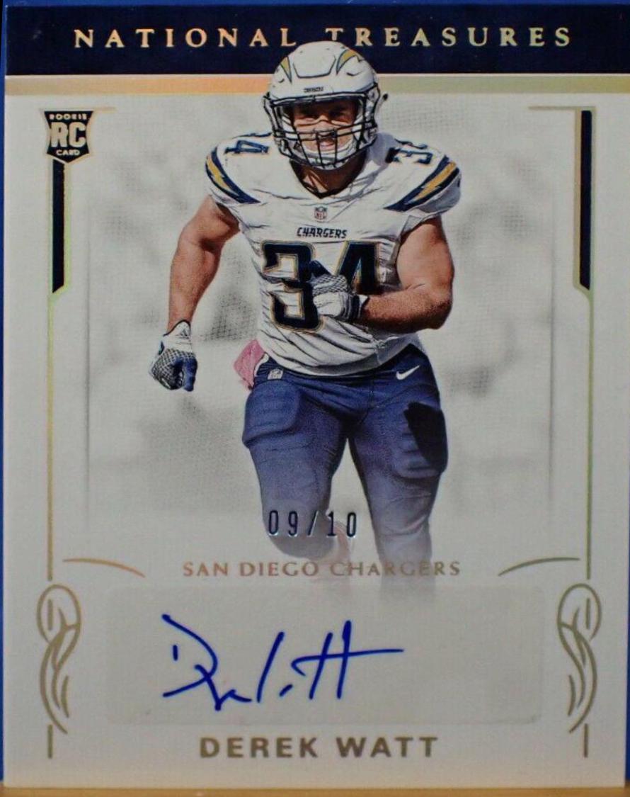 Derek Watt [Autograph] #189