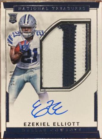 Ezekiel Elliott [Patch Autograph] #104