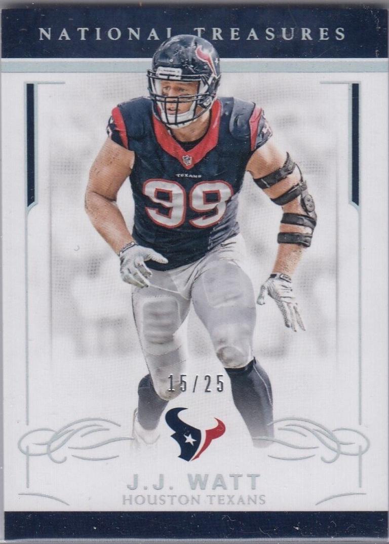 J.J. Watt [Holo Silver] #42