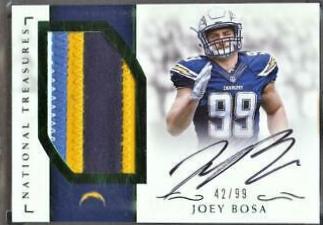 Joey Bosa [Patch Autograph Numbers Green] #103