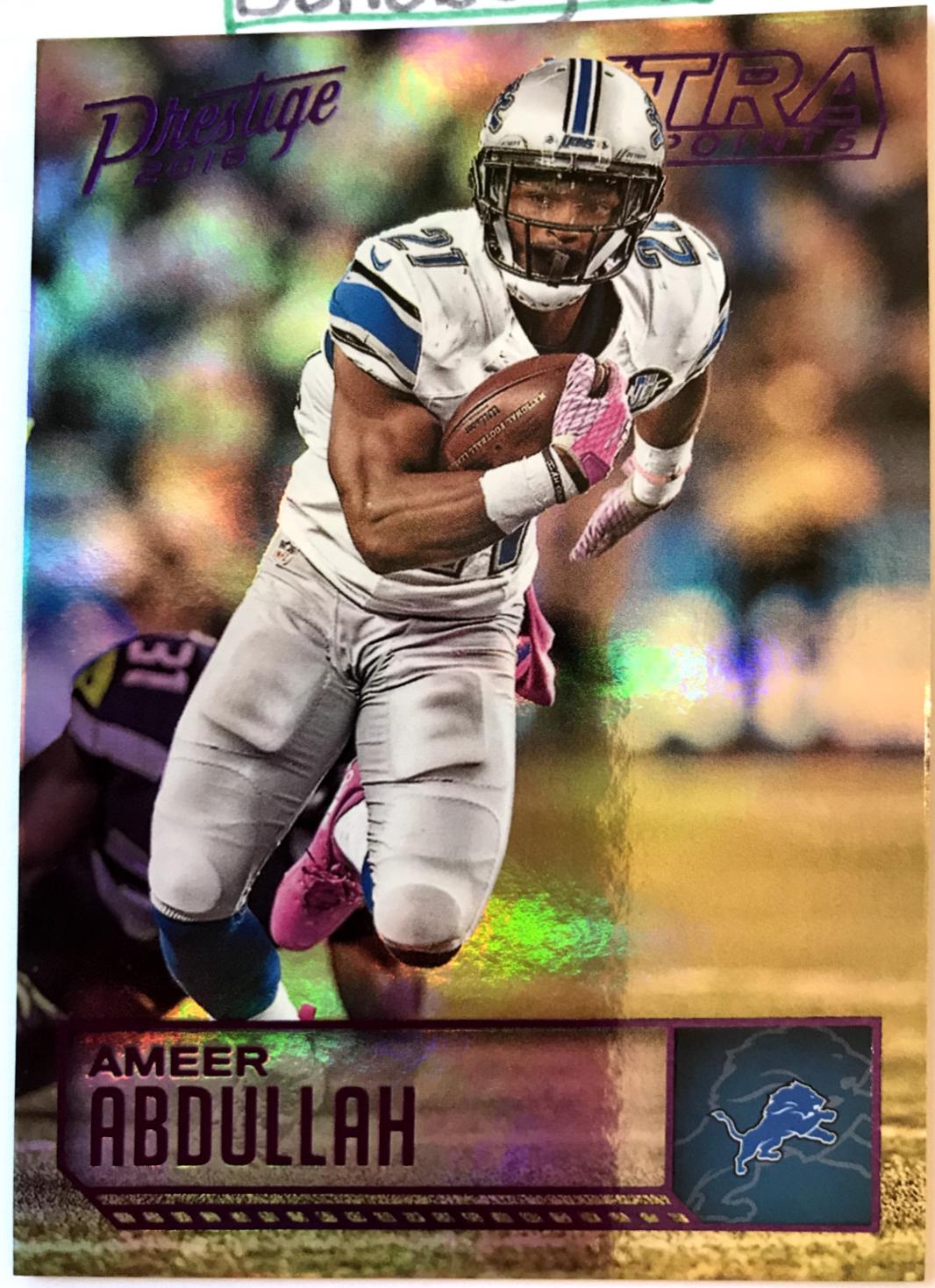 Ameer Abdullah [Xtra Points Purple] #65