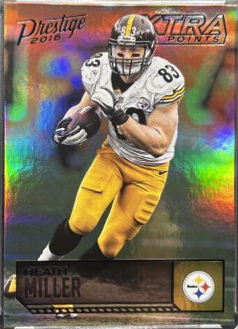 Heath Miller [Xtra Points Black] #156