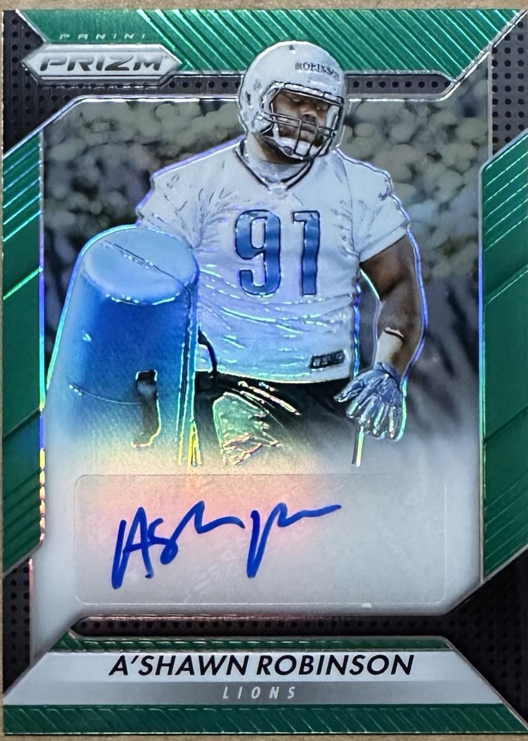 A'Shawn Robinson [Green] #RA-ARB