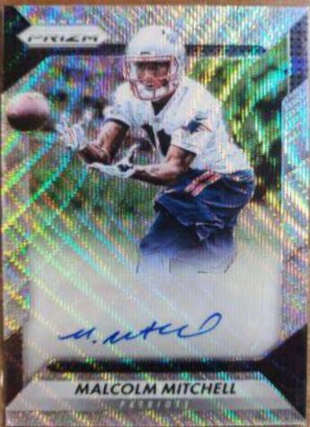 Malcolm Mitchell [Blue Wave] #RA-MML