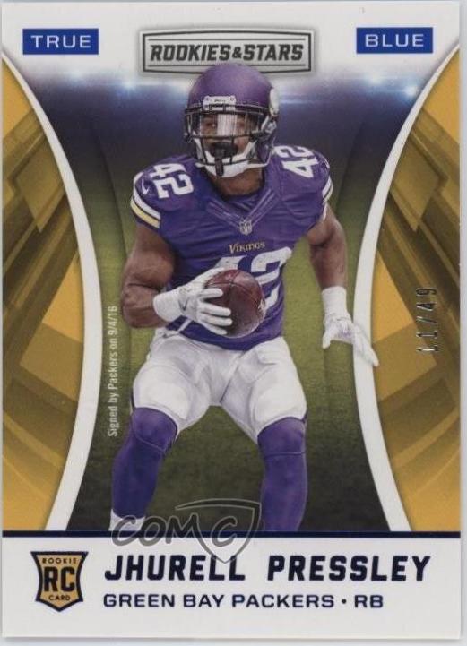 Jhurell Pressley [True Blue] #214