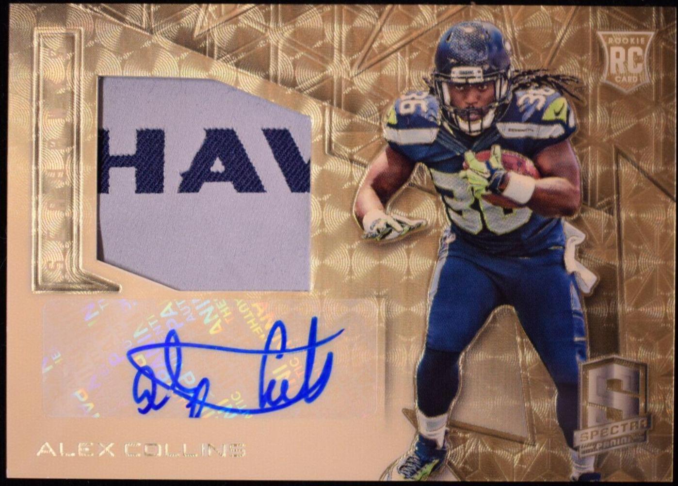 Alex Collins [Autograph Patch] #208