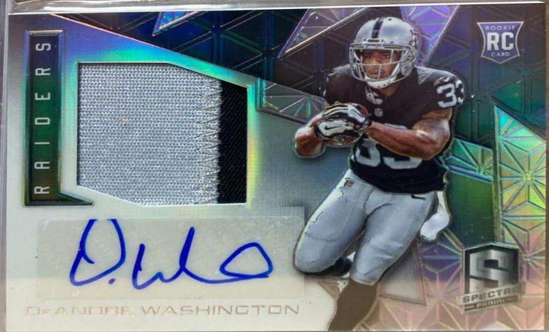 DeAndre Washington [Autograph Patch] #189