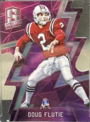 Doug Flutie [Neon Pink Die Cut] #81