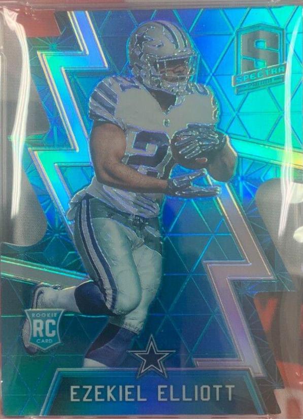 Ezekiel Elliott [Neon Blue Die Cut] #162
