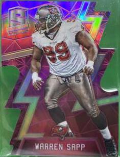 Warren Sapp [Neon Pink Die Cut] #111