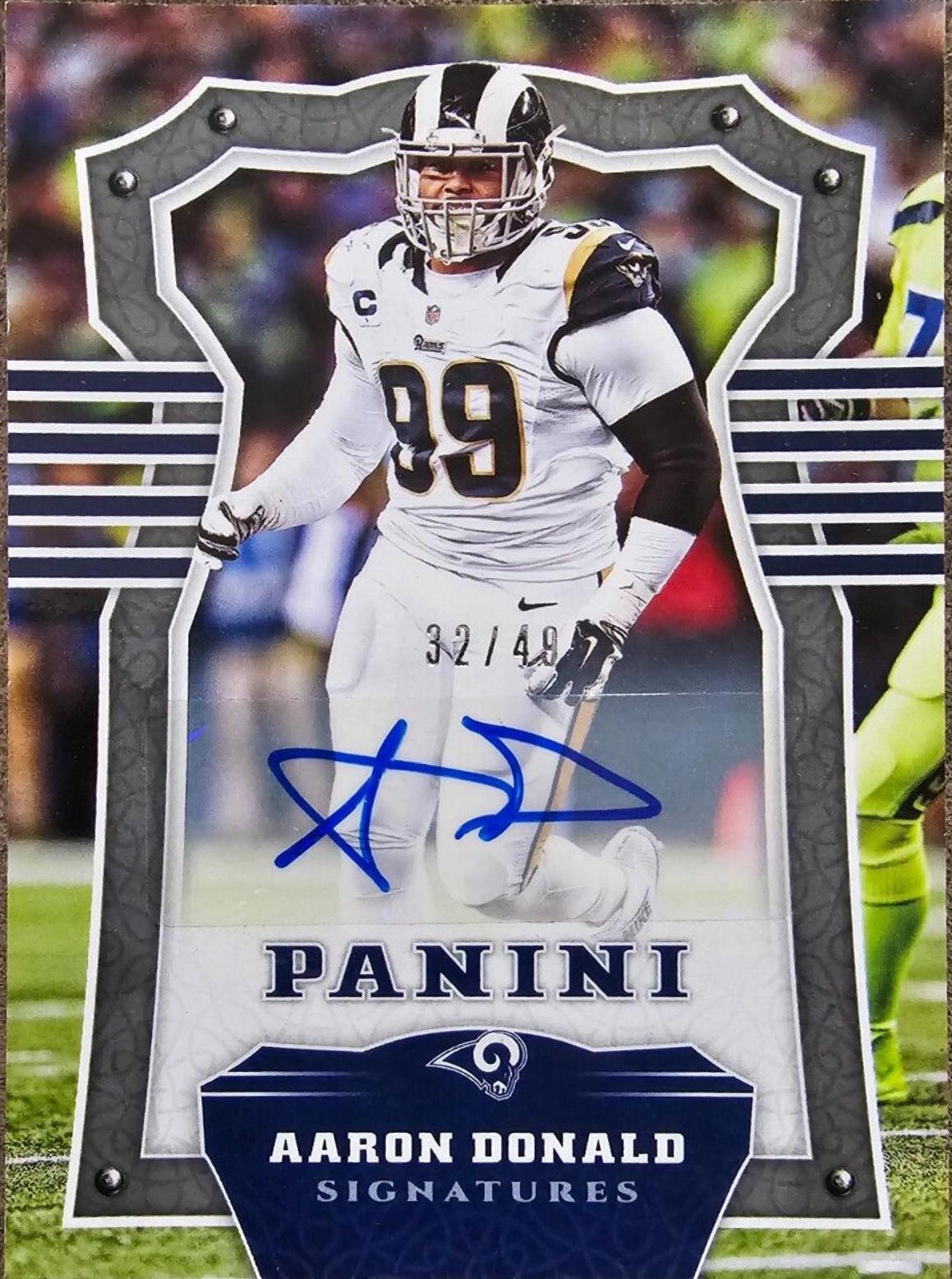 Aaron Donald [Autograph] #75
