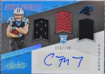 Christian McCaffrey [Triple Material Autograph] #209