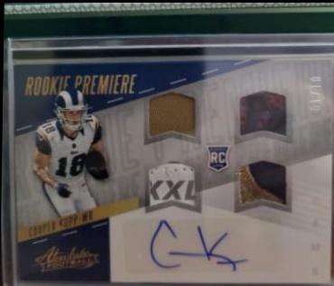 Cooper Kupp [Quad Material Autograph Spectrum] #254