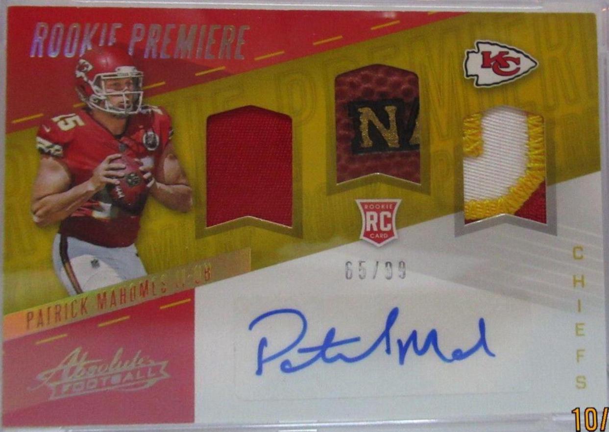 Patrick Mahomes II [Triple Material Autograph] #229