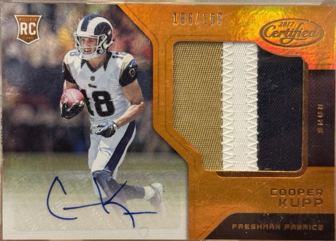 Cooper Kupp [Autograph Jersey Mirror Orange] #218