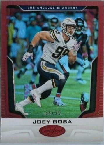 Joey Bosa [Mirror Red] #35