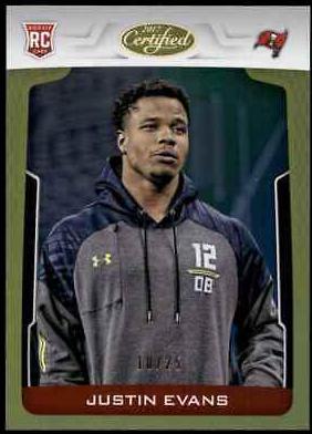 Justin Evans [Mirror Gold] #183